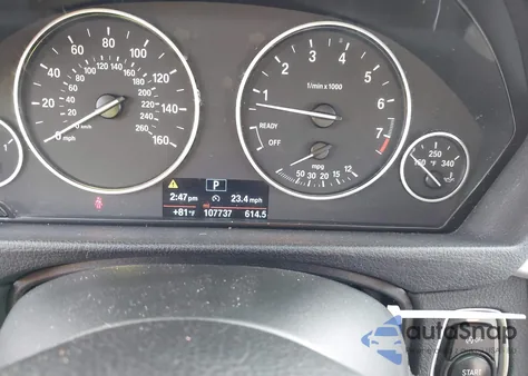 2015 BMW 320I z USA, uszkodzony, nr VIN WBA3B1C58FK140201